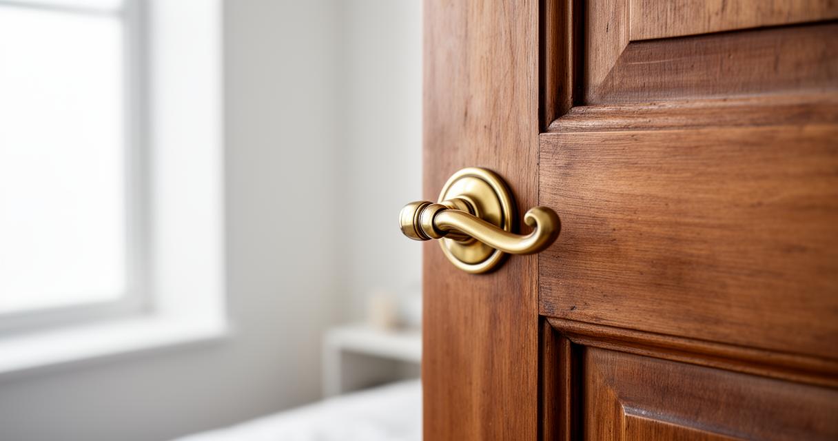 Débloquer une porte de chambre : méthodes simples pour ouvrir une serrure sans serrurier